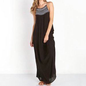 Amuse Society Lotus Dress Black Sands